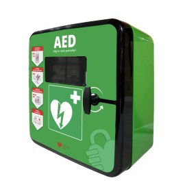 szafka aed, szafka na defibrylator, szafka do przechowywania defibrylatora, defibsafe 